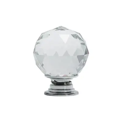 Ручки мебельные разные ручка мебельная crystal 231, алюминий стекло хром