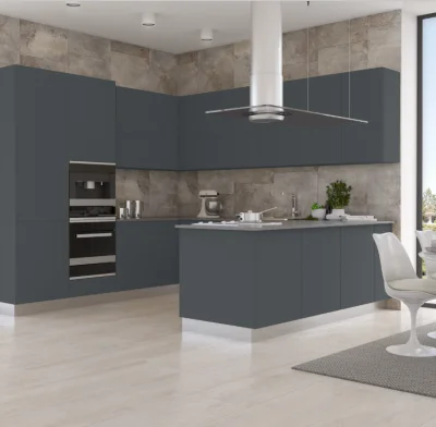 Коллекция Velluto grigio bromo supermatt, мебельный фасад рехау velluto 20мм (кв.м.)