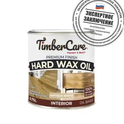 Масла и лаки для дерева TimberCare масло защитное с твердым воском timbercare hard wax oil, цвет темно-коричневый, 0,75л