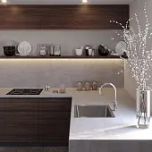 Столешницы ДСП F&S бетон серый, столешница form&style (1u 38, 600, 4100)