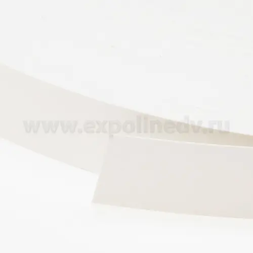 Кромка ПВХ / ABS кромка, белый классический гладкий w960 sm (0,8, 19мм)