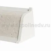Бортики для столешниц 113, 118, TwinC, Mini plus, Generics заглушка для бортика белый (торцевая правая (12522691021))