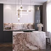 Под заказ бэлла россо, столешница form&style (1u 38, 600, 4100)