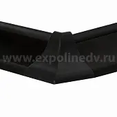 Бортики для столешниц 113, 118, TwinC, Mini plus, Generics заглушка для бортика compact line/mini plus чёрный (внешний угол 90° (13511191008))